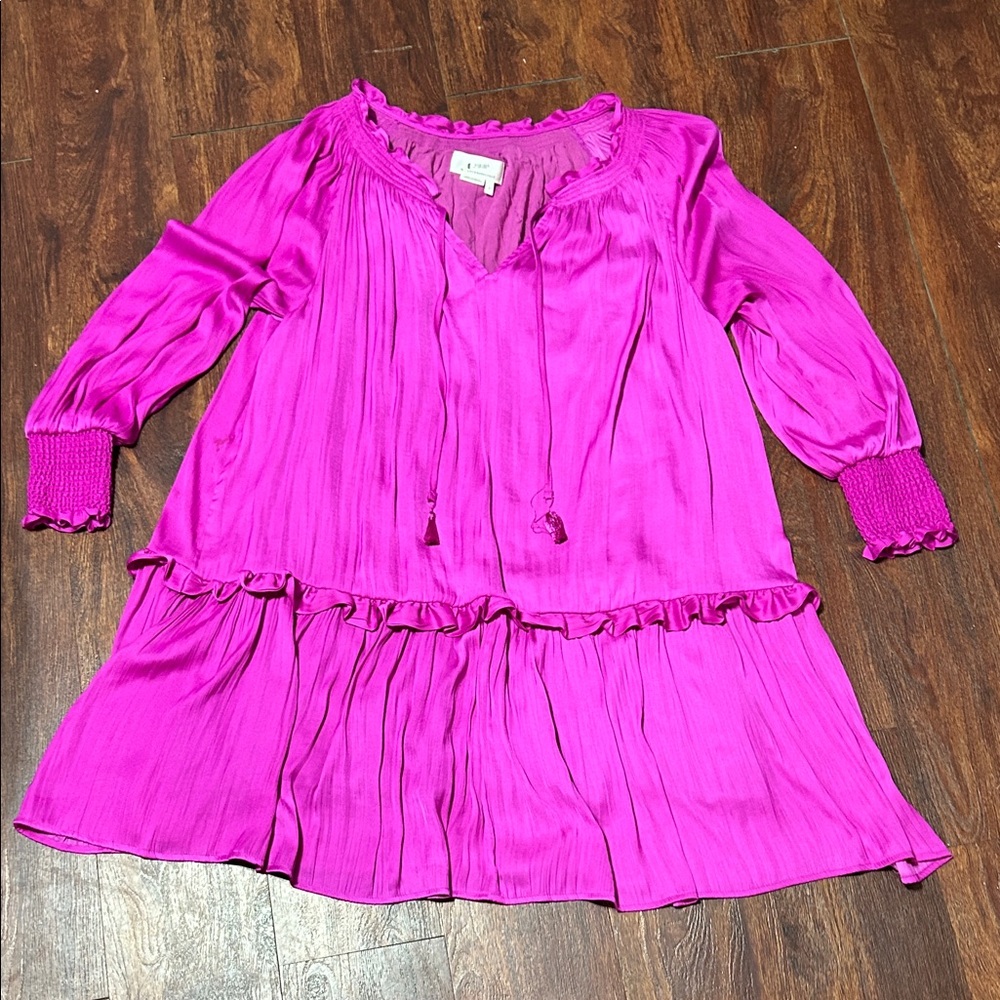 Anthropologie Fuchsia Kids Dress